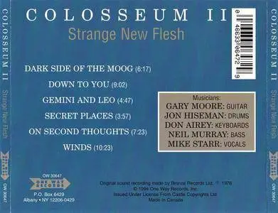 Colosseum II - Strange New Flesh (1976) [Reissue 1994]