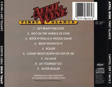 April Wine - First Glance (1978)