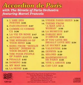 The Streets Of Paris Orchestra Feat. Marcel Francois - Accordion De Paris (1992) Repost