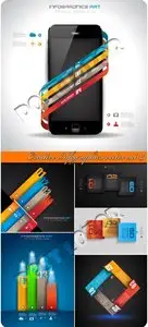 Creative Infographics vector set 19
