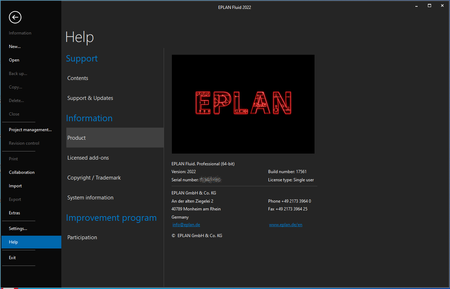 EPLAN Fluid 2022.0