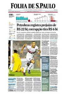 Folha de São Paulo - 23 de abril de 2015 - Quinta