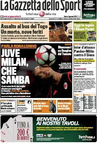 La Gazzetta dello Sport (09-01-10)