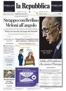 la Repubblica - 23 Settembre 2023