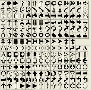 Arrows - brushes for photoshop