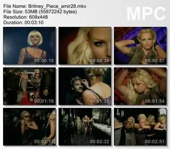 Britney Spears - Piece of me (Videoclip) DVD-Rip