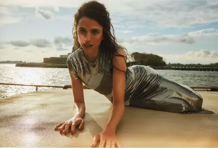 Margaret Qualley by Alana O'Herlihy for Cosmopolitan US August 2025
