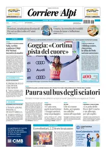 Corriere delle Alpi - 3 Gennaio 2025