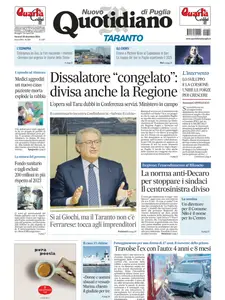 Quotidiano di Puglia Taranto - 20 Dicembre 2024