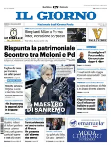 Il Giorno - 9 Novembre 2025