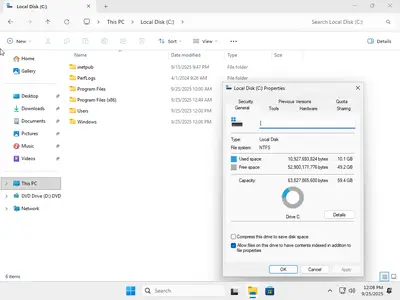 tiny11 Core 25H2 Build 26200.6584 Preactivated