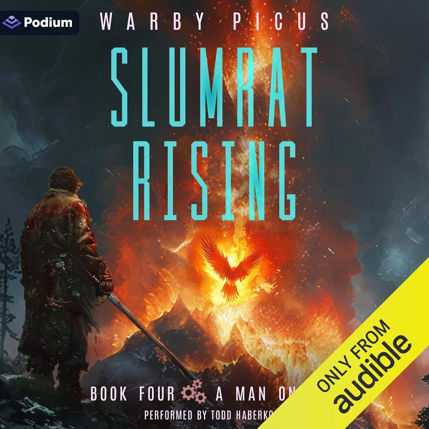 A Man on Fire: A Cyberpunk LitRPG: Slumrat Rising
