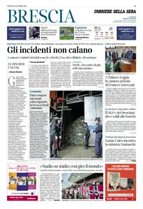 Corriere della Sera Brescia - 16 Ottobre 2025