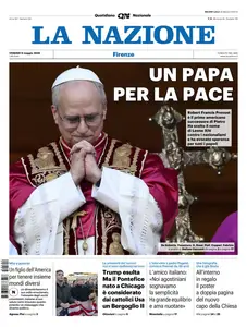 La Nazione Firenze - 9 Maggio 2025