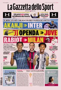 La Gazzetta dello Sport - 2 Settembre 2025