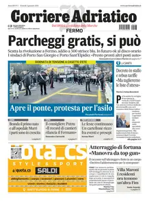 Corriere Adriatico Fermo - 3 Gennaio 2025