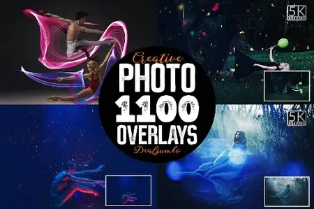 CreativeMarket - +1100 Creative Overlays 1827104
