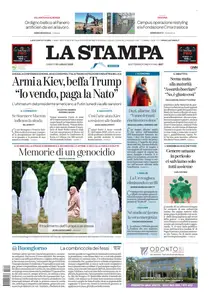 La Stampa Savona - 12 Luglio 2025