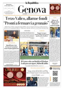 la Repubblica Genova - 29 Dicembre 2024