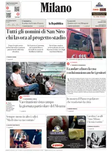 la Repubblica Milano - 12 Ottobre 2025