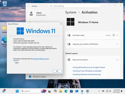 Windows 11 Aio 14in1 25H2 Build 26200.6584 (No TPM Required) With Office 2024 Pro Plus Preactivated