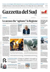 Gazzetta del Sud Cosenza - 6 Luglio 2025