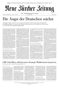 Neue Zürcher Zeitung International - 12 Oktober 2024