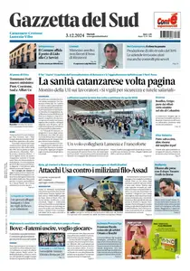 Gazzetta del Sud Catanzaro - 3 Dicembre 2024