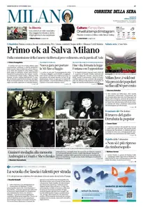 Corriere della Sera Milano - 20 Novembre 2024