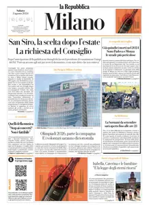 la Repubblica Milano - 3 Agosto 2024