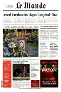 Le Monde du Dimanche 20 et Lundi 21 Juillet 2025
