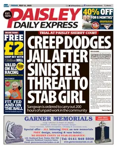 Paisley Daily Express - 11 July 2025
