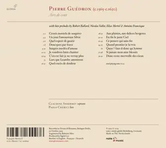 Paolo Cherici, Claudine Ansermet - Pierre Guedron: Airs de cour (1996)