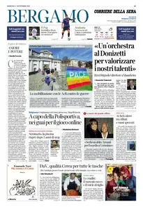 Corriere della Sera Bergamo - 7 Settembre 2025
