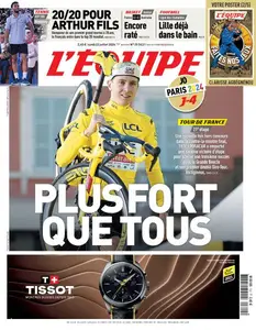 L’equipe du Lundi 22 Juillet 2024