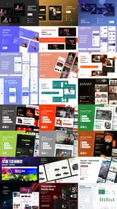 24 UX and UI Kits Templates Bundle 17