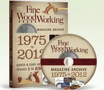 2012 Fine Woodworking Archive DVD (1975 - 2012)