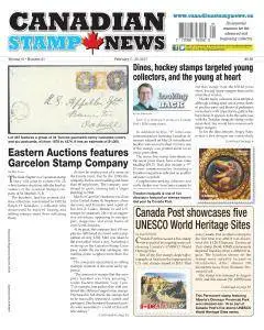 Canadian Stamp News - February 7, 2017