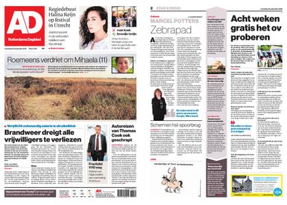 Algemeen Dagblad - Hoeksche Waard – 25 september 2019