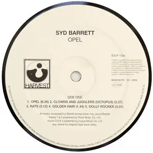 Syd Barrett – Opel (Simply Vinyl 2LP) Vinyl rip in 24 Bit/96 Khz + CD-format 