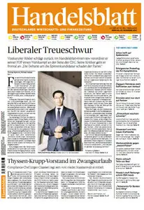 Das Handelsblatt vom 03 Dezember 2012