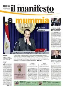 IL MANIFESTO DELL 11 FEBBRAIO 2011