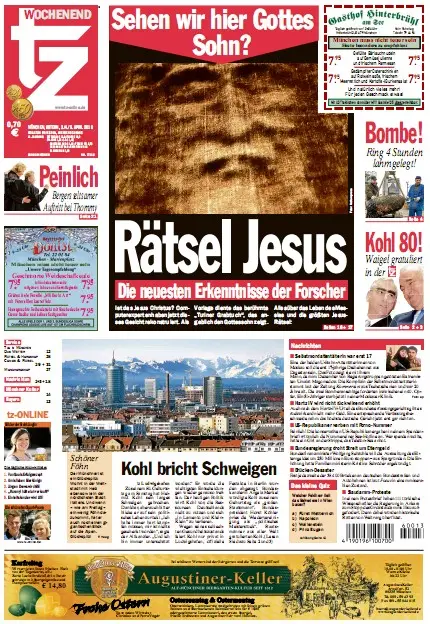 TZ München Wochenendausgabe Ostern vom 3./4./5. April 2010