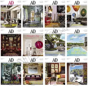 AD Architectural Digest Italia - 2015 Full Year Issues Collection