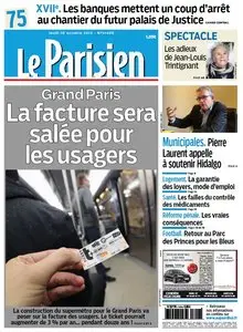 Le Parisien + Journal de Paris du Jeudi 10 Octobre 2013