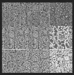 Grungy Floral Pattern Brushes for Photoshop