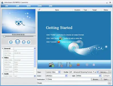 Joboshare AVI MPEG Converter 2.9.0.0307