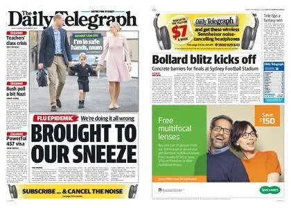 The Daily Telegraph (Sydney) – September 08, 2017