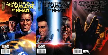 Star Trek II: The Wrath of Khan 1-3 Complete