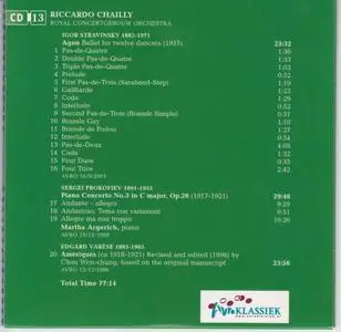 Riccardo Chailly - Royal Concertgebouw Orchestra - Live - The Radio Recordings (2004) {13CD Box Set Q Disc 97033}